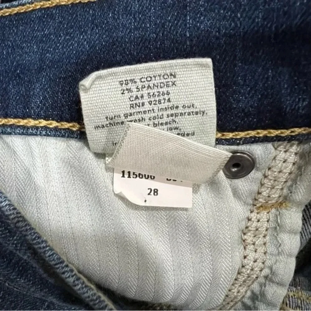 Splendid Mid Rise Straight Jeans Size 28 Dark Wash Classic Everyday‎ Denim